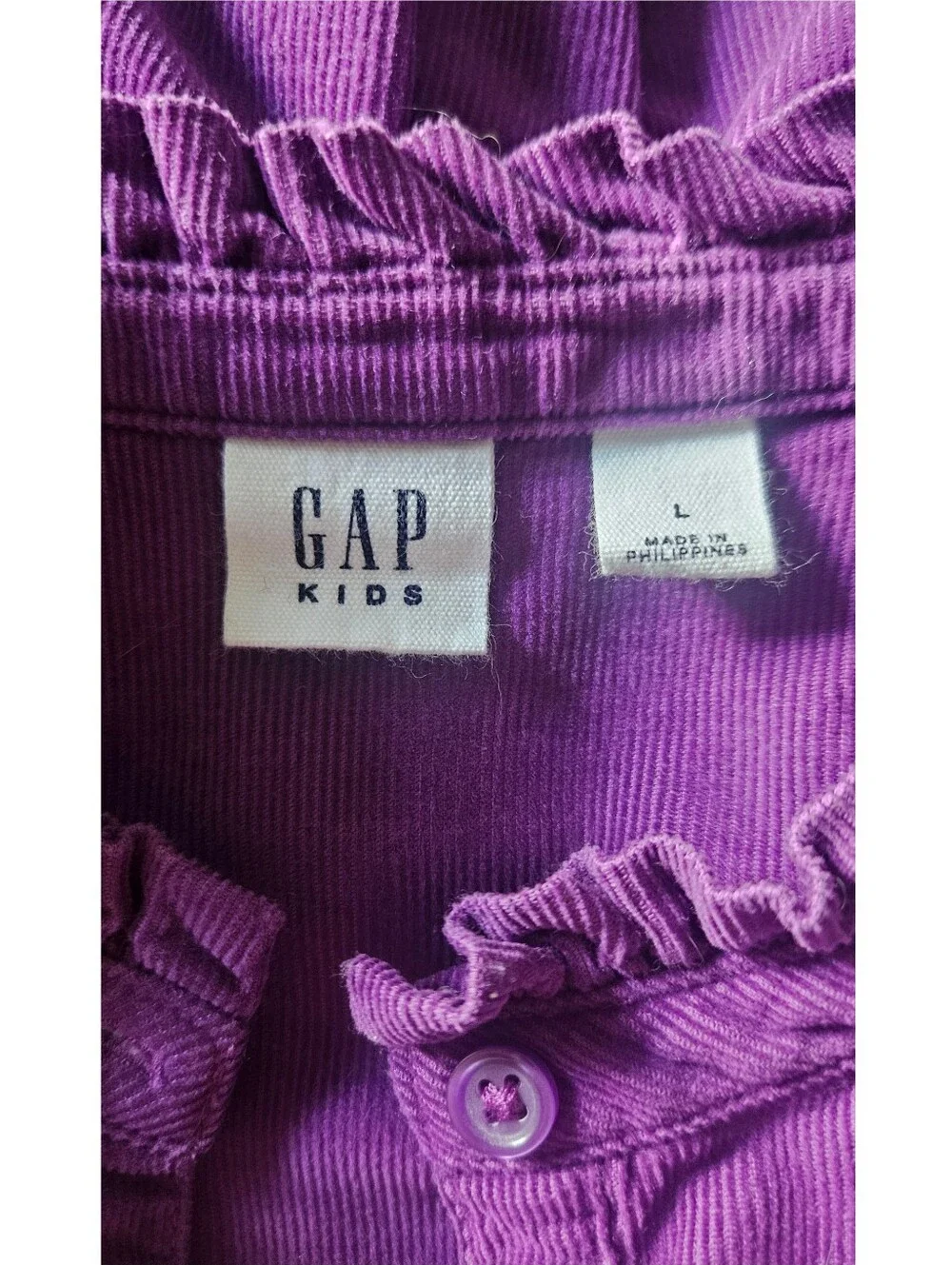 Gap Girls Corduroy Shirt